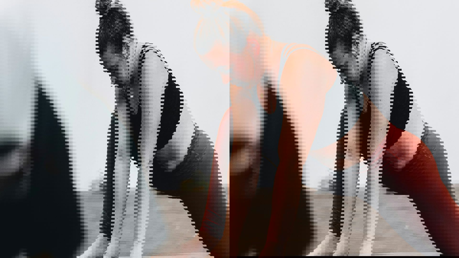 Woman Stretching for Physiotherapy